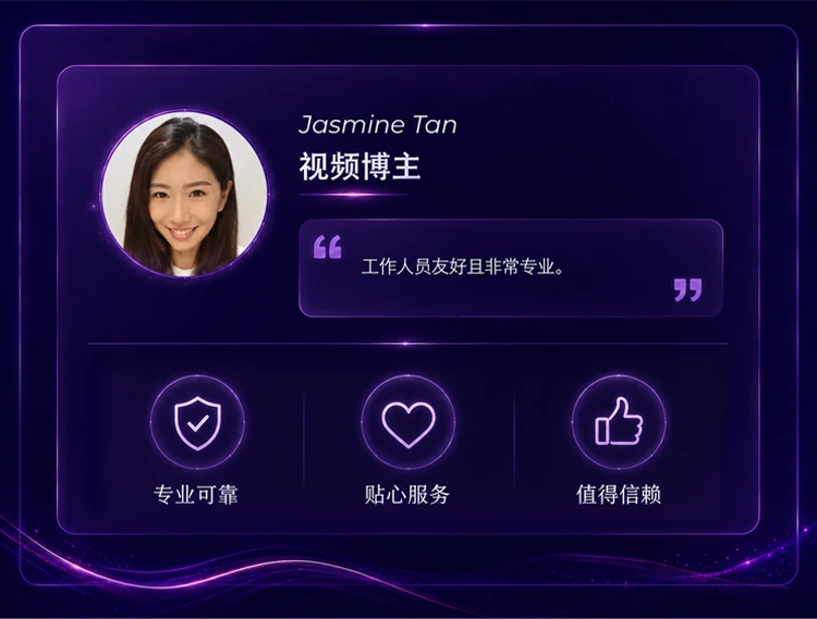 Jasmine Tan testimonial